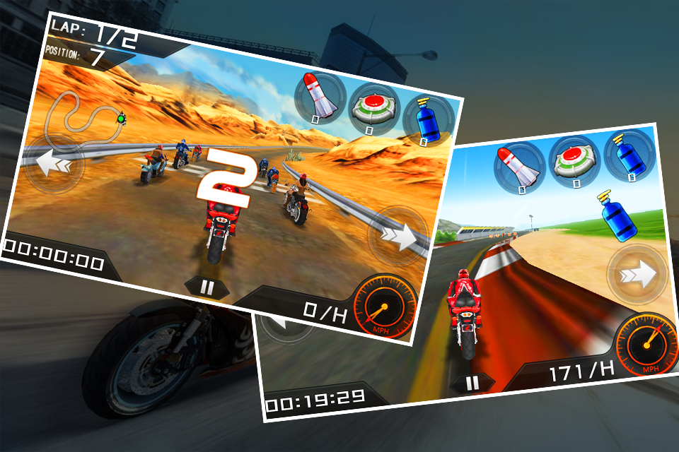 Real Racing Speed Moto 3D android games}