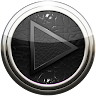 Poweramp skin black lizard Application icon