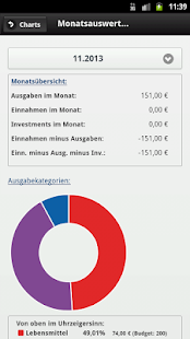 Mehr vom Geld Haushaltsbuch Screen 3
