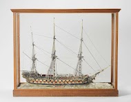 Glass Model of a 76-Gun Ship of the Line