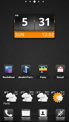 「ADW eXo Matte」 - Androidアプリ | APPLION