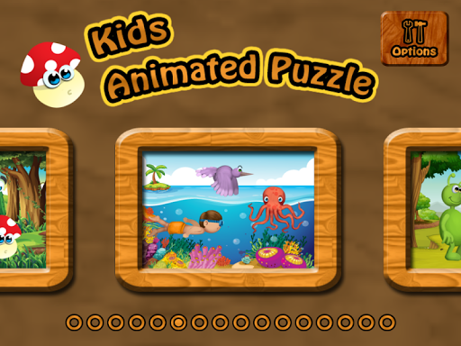 어린이를위한 애니메이션 퍼즐