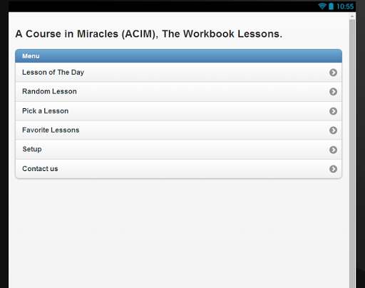 【免費書籍App】ACIM Daily Lesson App-APP點子