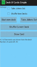 Deck of Cards Simple poster 2
