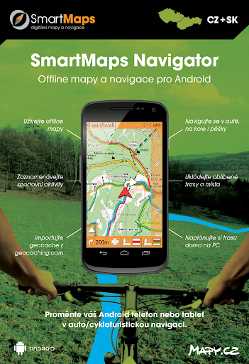 SmartMaps: GPS Navigace a Mapy