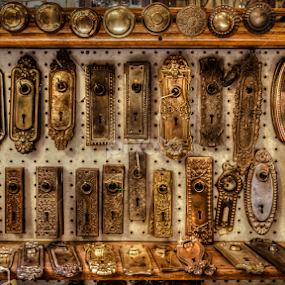 Knobs and Holes by TJ Champagne - Artistic Objects Antiques