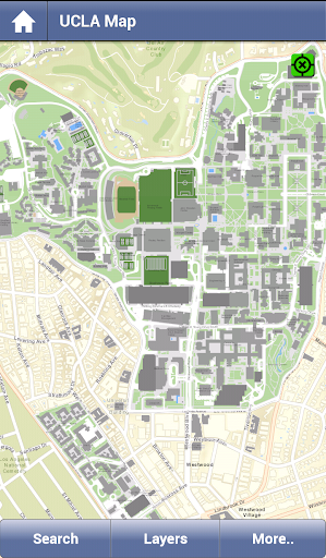 加州大学洛杉矶分校地图