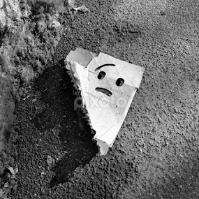 I've fallen and can't get up! by Jerry Houle - City,  Street & Park Street Scenes