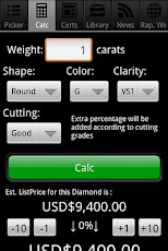 Diamond Price Tool