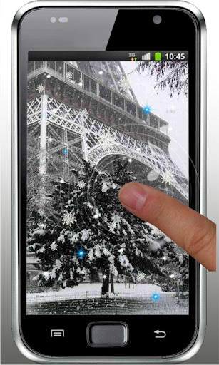 【免費個人化App】Winter Paris live wallpaper-APP點子