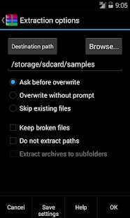RAR for Android - screenshot thumbnail