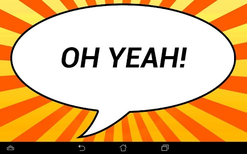 Android application Speech Bubble screenshot