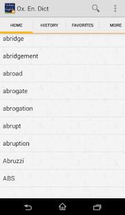 Oxford Dictionary of English T - screenshot thumbnail