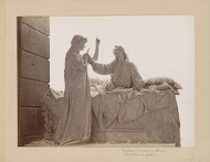 Grafmonument door De Albertis op de begraafplaats van Staglieno in Genua