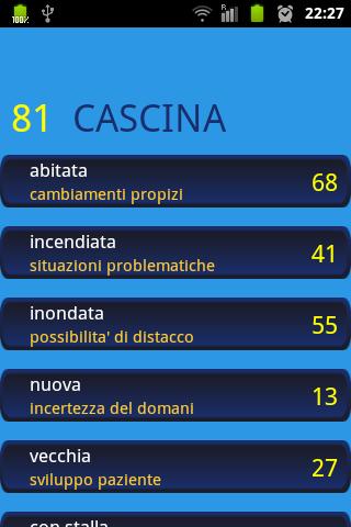 La smorfia dei sogni Android app Screenshot 1