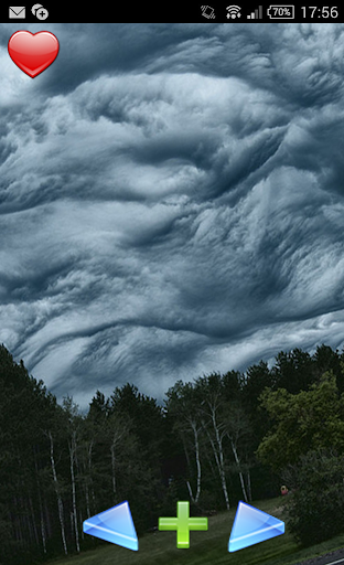 可怕的雲。