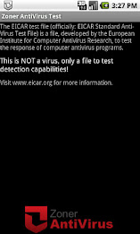 Zoner AntiVirus Test poster 1