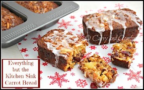  all Whatever But The Kitchen Sink Mini Carrot Bread And
Giveaway #sweetcreations