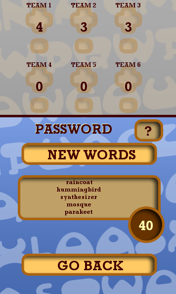 Password Game Words