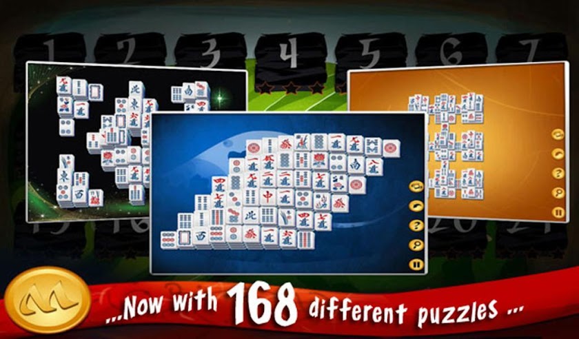 Mahjong Deluxe HD Screen 2