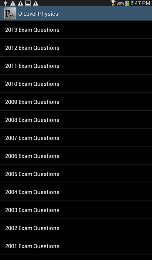    O-Level Physics- screenshot  