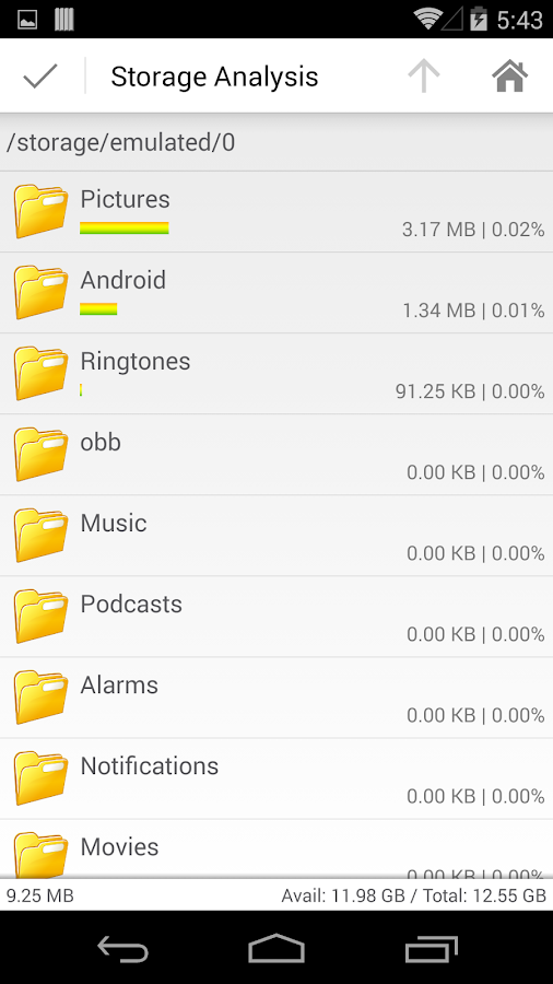 File Manager HD (Explorer,FTP) - screenshot