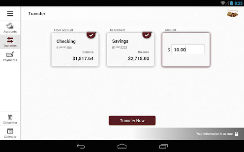 Village Bank Mobile for Tablet Screenshots 9