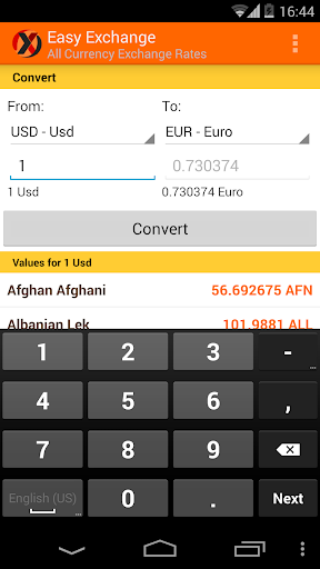 Easy Exchange - Currency Conv.