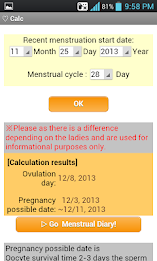 Ovulation Calculator poster 2