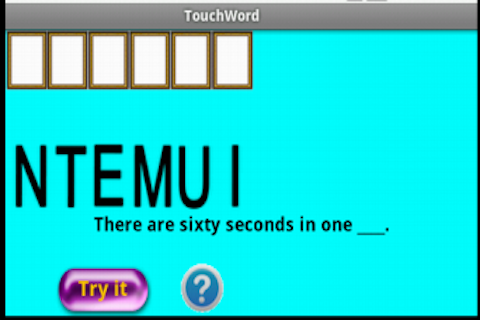 Touch Word