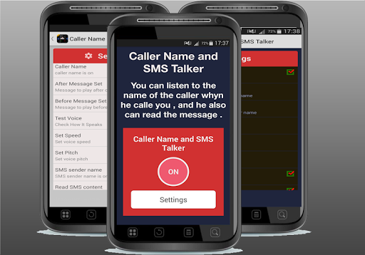 Caller Name and SMS Talker
