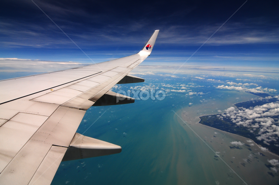 Flying Wing by Azrul Azam - Landscapes Waterscapes