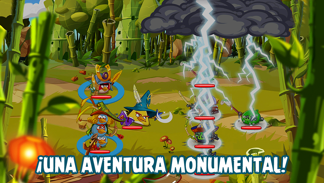   Angry Birds Epic RPG: captura de pantalla 