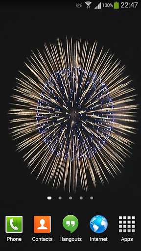 Fireworks Live Wallpaper HD
