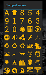 How to mod Stamped Yellow Icon Pack 1.2 mod apk for android