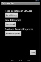 LDS Scripture A Day-Big Print poster 2