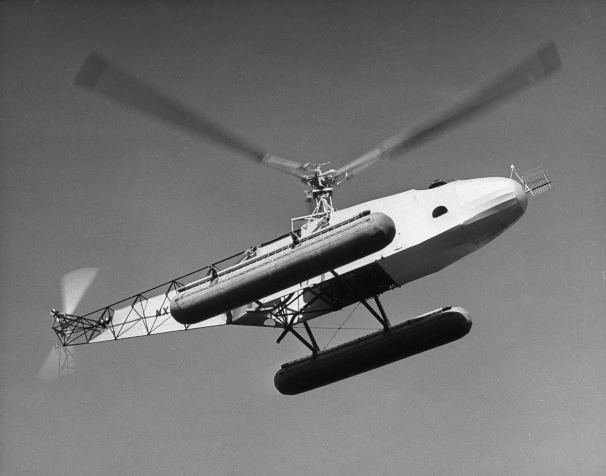 Первые вертолеты в мире. Вертолет амфибия Сикорского. Вертолет Sikorsky vs300.