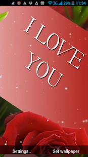 Download I Love You Live Wallpaper APK