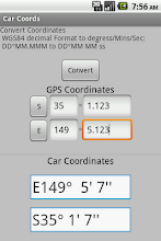 Convert Coordinates DM to DMS APK