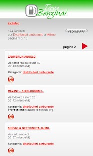 Trova Benzinai Screenshots 1