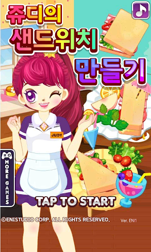 쥬디의 샌드위치 만들기 - 어린 여자 아이 요리 게임