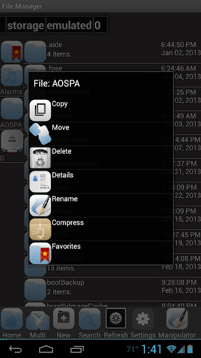 RH File Manager
