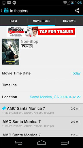 【免費娛樂App】Moviefone - Movies & Showtimes-APP點子