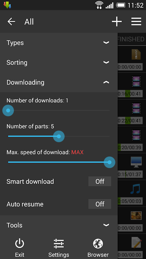 Advanced Download Manager Pro - screenshot