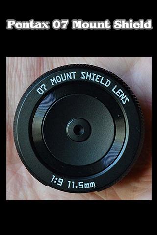 Pantax 07 Mount Shield Lens