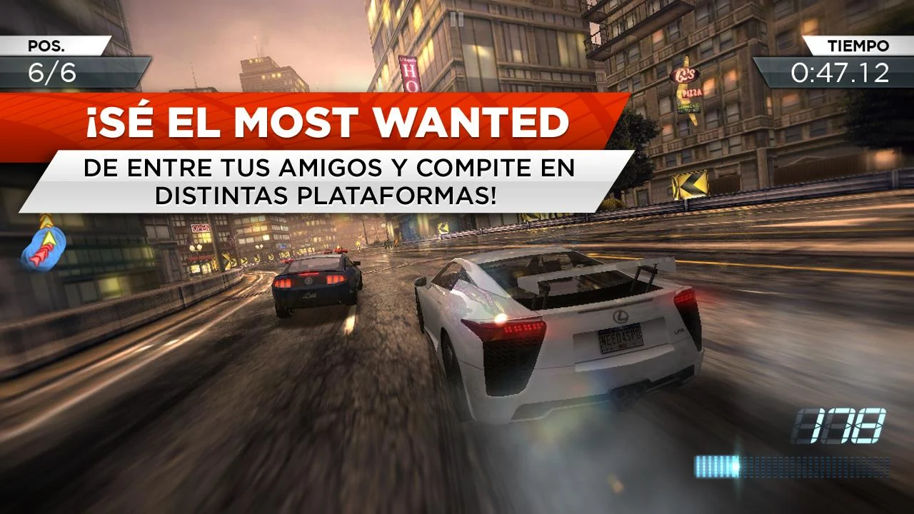   Need for Speed™ Most Wanted: captura de pantalla 
