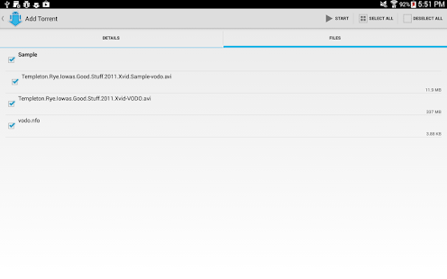 aTorrent - Torrent Downloader - screenshot thumbnail