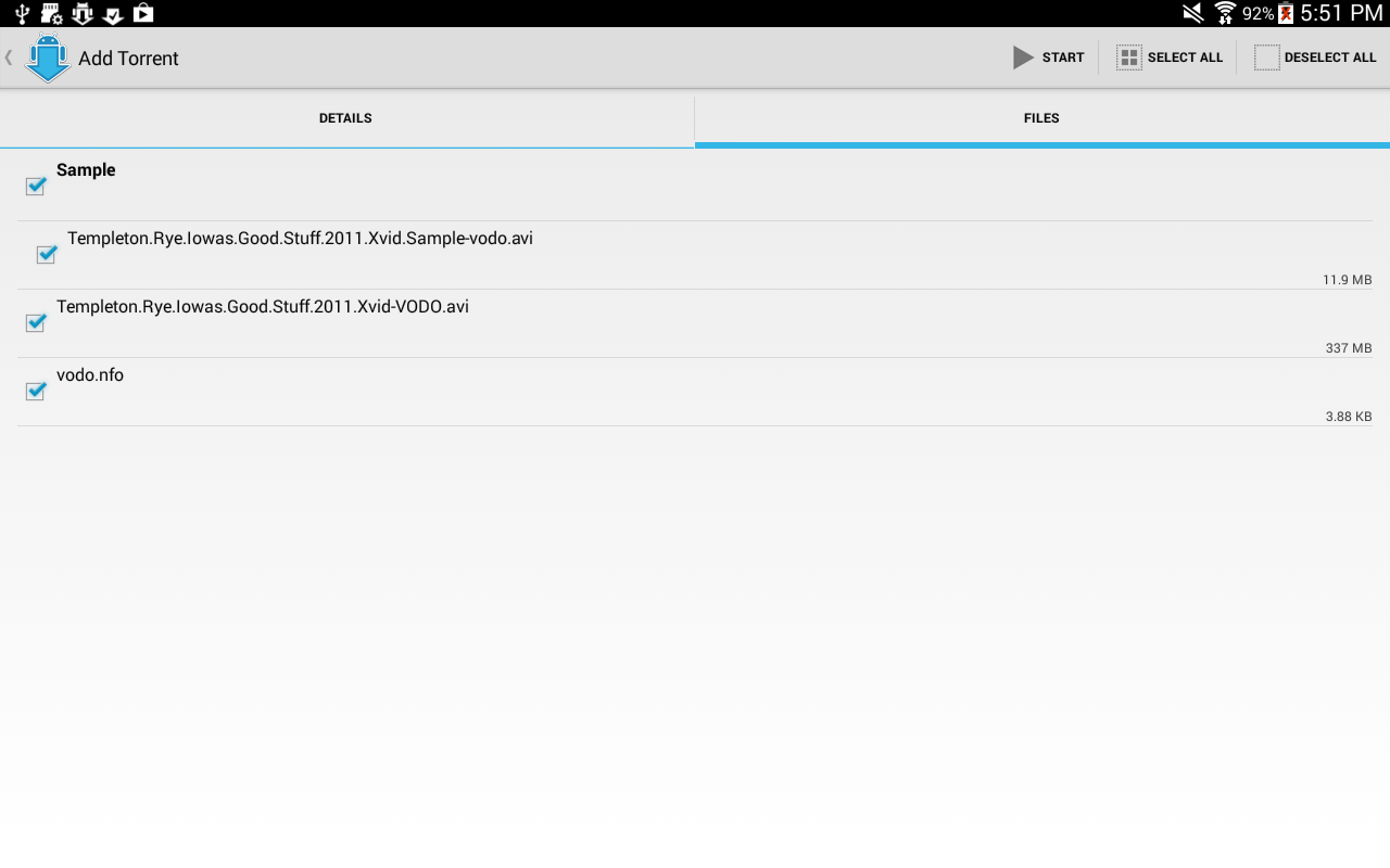 aTorrent - Torrent Downloader - screenshot