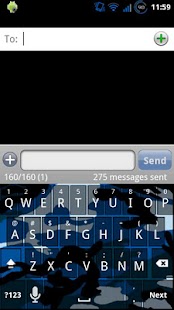How to mod Blue Camo Keyboard Skin lastet apk for pc
