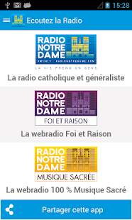 Radio Notre Dame - 100.7 FM Screenshots 0